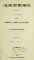 view Scheepsgezondheidsleer : handleiding tot de bewaring der gezondheid van schepelingen / door G. van Overbeek de Meijer.