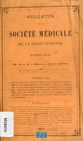 view Notes sur le ralentissement du pouls produit par la compression de la carotide / Dr. de Cérenville.