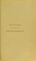 view Zur Technik der schwedischen manuellen Behandlung (schwedische Heilgymnastik) / von Arvid Kellgren.