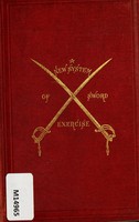 view A new system of sword exercise for infantry / by Richard F. Burton.