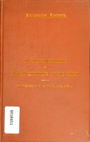 view Lettsomian lectures : on the combinations of morbid conditions of the chest / by Frederick C. Thomas.