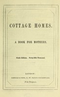 view Cottages homes : a book for mothers.