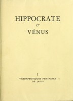 view Hippocrate & Vénus / illustrations de Pierre Leroy ; gravées sur bois par Roger Boyer.