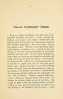 view The commemoration of Florence Nightingale : an oration delivered before the general meeting of the International Council of Nurses, July 1937 / by George Newman.