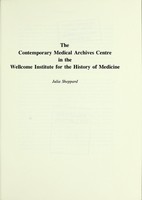 view The Contemporary Medical Archives Centre in the Wellcome Institute for the History of Medicine / Julia Sheppard.