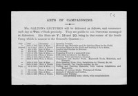 view Papers Relating to Francis Galton's Lectures on Campaigning