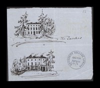 view Drawings of The Larches and The Manor House, High Ham