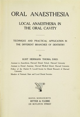 Oral surgery: Thoma, Kurt H: 9780801649158: Amazon.com: Books