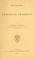 view Lectures on practical pharmacy.