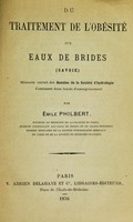 view Du Traitement de l'Obésité aux Eaux de Brides (Savoie) / 1 diagramme.