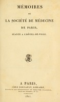 view Mémoires : [1795-1817].