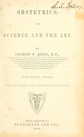 view Obstetrics : the science and the art / by Charles D. Meigs.