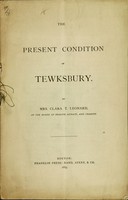 view The present condition of Tewksbury.