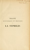 view Traité historique et pratique de la syphilis / par E. Lancereaux.