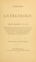 view Lessons in gynecology.