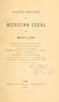 view Manual practico de medicina legal.