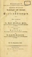 view Esquirol's Allgemeine und specielle Pathologie und Therapie der Seelenstörungen / Frei bearb. von Karl Christian Hille.  Nebst einem Anhange Kritischer und erläuternder Zusätze von J. C. A. Heinroth.