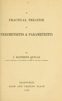 view A practical treatise on perimetritis and parametritis.