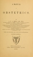 view A manual of practical obstetrics.