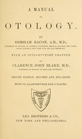 view A manual of otology / By Gorham Bacon... With an introductory chapter by Clarence John Blake.