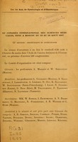 view [Comptes-rendus] de 12e Congrès international des sciences médicales, tenu à Moscou du 19 au 26 août, 1897 : 13e section: Obstétrique et gynécologie.