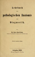 view Lehrbuch der pathologischen Anatomie und Diagnostik / von Carl Ernst Bock.