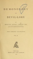 view Demonology and devil-lore / by Moncure Daniel Conway.