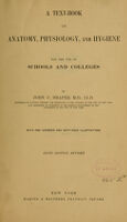 view A text-book on anatomy, physiology, and hygiene, for the use of schools and colleges / by John C. Draper.