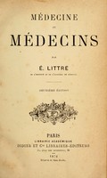 view Médecine et médecins / par É Littré.