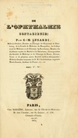 view De l'ophthalmie contagieuse / par c.-M. Lusardi.