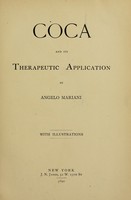 view Coca and its therapeutic application / by Angelo Mariani.