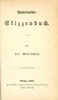 view Physiologisches Skizzenbuch / von Jac. Moleschott.