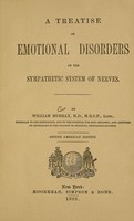 view A treatise on emotional disorders of the sympathetic system of nerves / by William Murray.