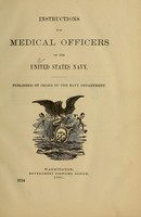 view Instructions for medical officers of the United States Navy.