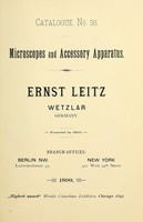 view Microscopes and accessory apparatus / Ernst Leitz.