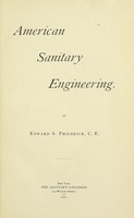 view American sanitary engineering / by Edward S. Philbrick.