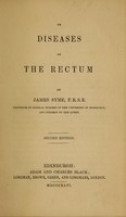 view On diseases of the rectum / by James Syme.