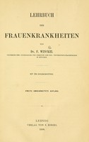 view Lehrbuch der Frauenkrankheiten / von F. Winckel.