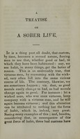 view Discourses on a sober and temperate life : wherein is demonstrated, by his own example, the method of preserving health to extreme old age / by Lewis Cornaro ; translated from the Italian original.