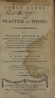 view First lines of the practice of physic (Volume 3).