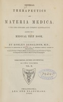 view General therapeutics and materia medica (Volume 2).