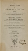 view The cyclopaedia of practical medicine: comprising treatises on the nature and treatment of diseases, materia medica and therapeutics, medical jurisprudence, etc., etc (Volume 3).