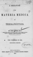 view A treatise of the materia medica and therapeutics / by John Eberle.