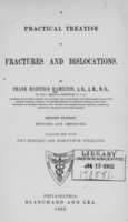 view A practical treatise on fractures and dislocations / by Frank Hastings Hamilton.