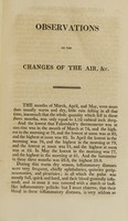 view Observations on the changes of the air, and the concomitant epidemical diseases in the island of Barbadoes : to which is added, A treatise on the putrid bilious fever, commonly called the yellow fever, and such other diseases as are indigenous or endemial in the West India islands, or in the torrid zone / by William Hillary, M.D. with notes by Benjamin Rush, M.D.