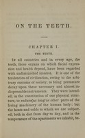 view Preservation of the teeth : a family guide, being familiar observations on their structure and diseases : embracing the modern improvements in dentistry / by David K. Hitchcock.