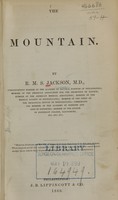 view The mountain / by R.M.S. Jackson.