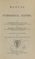 view A manual of pathological anatomy / by C. Handfield Jones and Edward H. Sieveking.