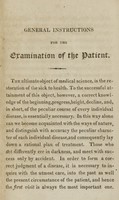 view A general guide for practising physicians in the examination of the sick : with an appendix of medical formulae / by J.F. Daniel Lobstein.