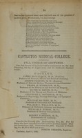 view Introductory lecture delivered in the Castleton Medical College, March 8, 1842 / by James McClintock.